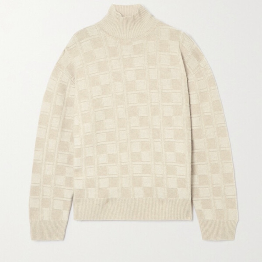 ZANKOV Tilly Oversized Cream Sweater - Picture 2 of 4